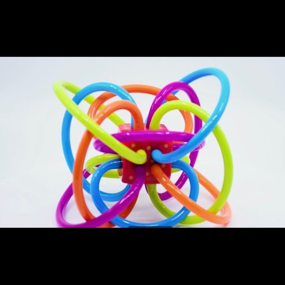 Winkel Teether Ball - Multi-Color - Picture 3 of 3